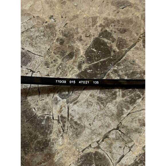 Marchon Airlock 2 - 770/39 RIMLESS EYEGLASSES 47-21-135 color 015 Tortoise - Picture 8 of 11